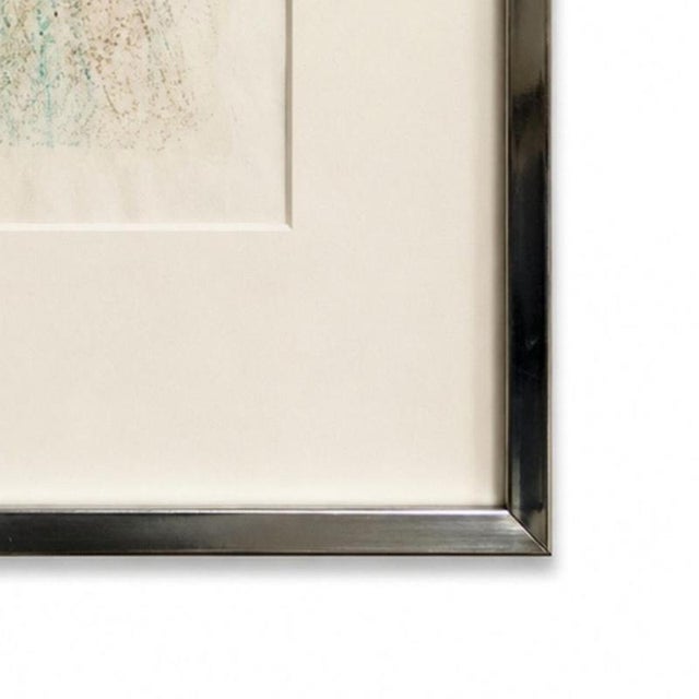 Rui Aguiar, Composition, 1981, Mixed Media on Paper For Sale - Image 5 of 6