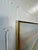 Large Signed Lee Reynolds Coastal Harbor Painting Original Brass Gallery Frame For Sale In New York - Image 6 of 8