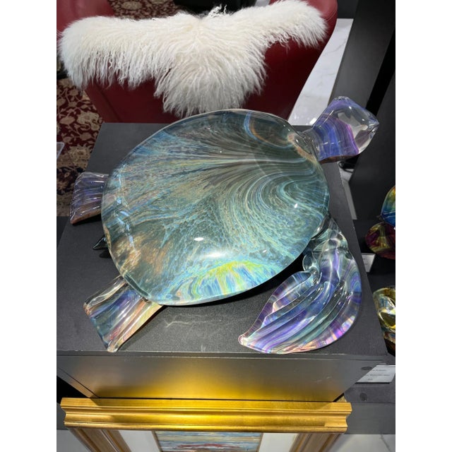 2020s Giant Murano Glass Turtle by Zanetti For Sale - Image 5 of 6