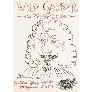 Pablo Picasso, The Gentleman, Original Poster For Sale