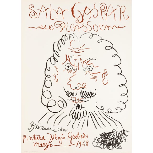 Pablo Picasso, The Gentleman, Original Poster For Sale