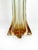 Gold Large Italian Green and Transparent Vase, Italy, 1950 For Sale - Image 8 of 12