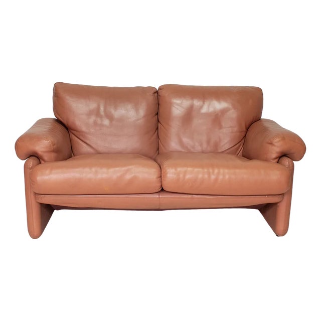 Vintage Coronado Two-Seater Sofa by Afra and Tobia Scarpa for B&B Italia, 1966 For Sale