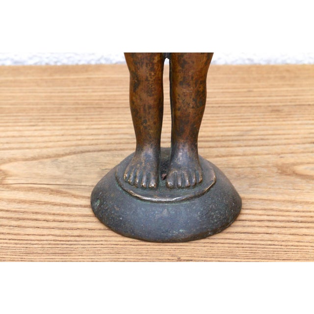 Grand 18th Century Bronze Radha Statue For Sale - Image 4 of 13