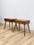 Mid-Century Modern Pair of Vintage Atomic Nightstands Retro Bedside Tables MCM End Tables For Sale - Image 3 of 17