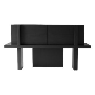 Itooraba Sculpted Sideboard in Wood by Sizar Alexis For Sale