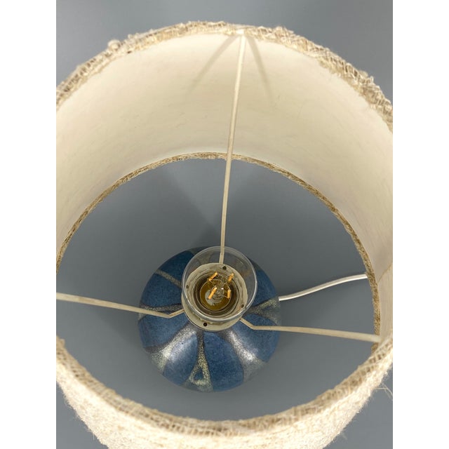 Textile 7713 Table Lamp from Karlsruher Keramik, 1950s For Sale - Image 7 of 18