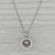 0.83ctw Floating Diamond Halo Pendant Necklace 14k White Gold 18.75" Box Chain For Sale In Greensboro - Image 6 of 9