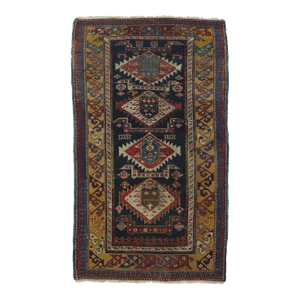 Late 18th Century Antique Caucasian Karakashli Rug 2'9'' x 5'