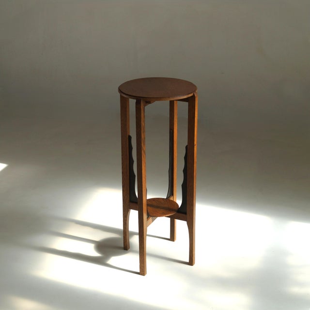 Art Deco Dutch Amsterdam School Plant Table, 1930s For Sale - Image 4 of 13