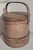 19Thc Original dusty rose painted furkin / bucket i fine condition. Nice construction and form.