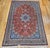 Persian Tabriz Rug, Hand-Knotted Wool & Silk, Fine Floral Pattern, Terracotta & Blue, 7x10 For Sale In Chicago - Image 6 of 14