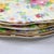 English 1950's Royal Albert "Rosetime" Chintz Dessert/Salad Plates - Set of 4 For Sale - Image 3 of 10