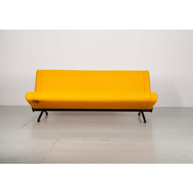 Metal Vintage D70 Sofa Model by Osvaldo Borsani for Tecno, 1955 For Sale - Image 7 of 18