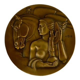 Medallic Art Co Bronze Medal “To Thine Own Self Be True” W/ Case For Sale