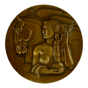 Medallic Art Co Bronze Medal “To Thine Own Self Be True” W/ Case
