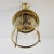 Italian Brass and Glass Pendant Lamp, 1970s For Sale - Image 9 of 14