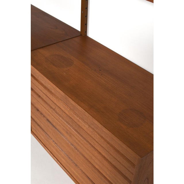Mid-Century Scandinavian Teak Royal System by Poul Cadovius for Cado, Denmark, 1960s For Sale - Image 11 of 12