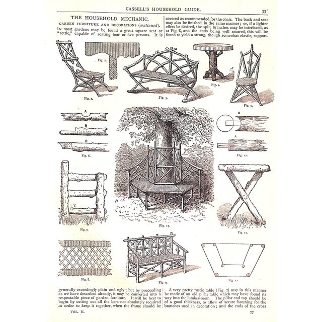"Cassell's Household Guide: A Complete Encyclopedia of Domestic and Social Economy" 1887 For Sale - Image 9 of 12
