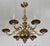 2000 - 2009 Antique Neo-Renaissance Chandelier, 1950s For Sale - Image 5 of 6