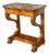 Charming Circa 1825 French Restauration Period Console in Walnut and Burl Walnut For Sale