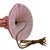 Metal 1970s Barovier & Toso Murano Pink Opalescent Glass Table Lamp For Sale - Image 7 of 7