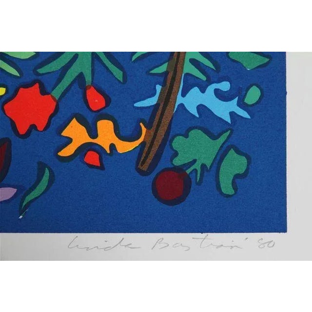 Artist: Linda Bastian, American Title: Nine Birds Year: 1980 Medium: Lithograph, signed and numbered in pencil Edition:...