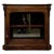 Antique Pier Cabinet in Walnut with Marble Top, 1800s For Sale - Image 3 of 11