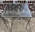 Vintage Mid-Century Russell Woodard Wrought Iron Patio Set, Attributed, 6 Pieces For Sale - Image 11 of 16