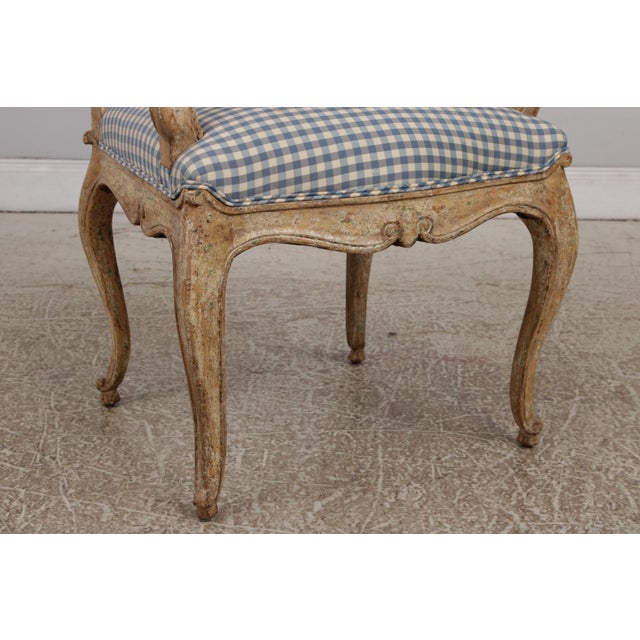 Blue Set of 8 Minton Spidell Country French Dining Chairs For Sale - Image 8 of 18