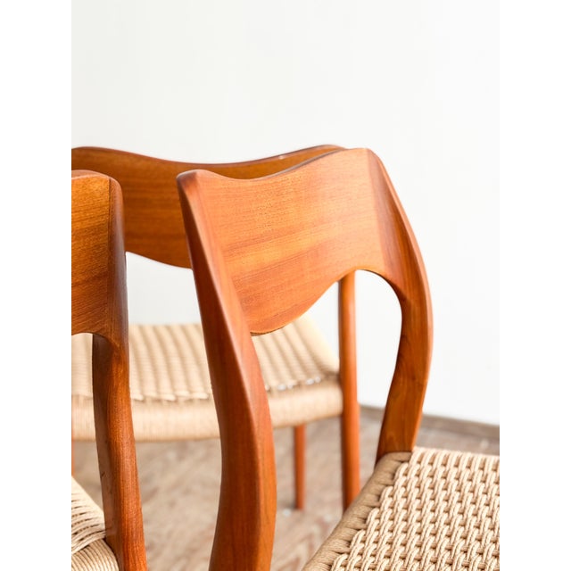 Dining Room Chairs by Niels O. Møller, Set of 4 For Sale - Image 16 of 17