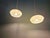 Glass Art Deco Pendant Lights in Speckled Glass, 1930s, Set of 2 For Sale - Image 7 of 12