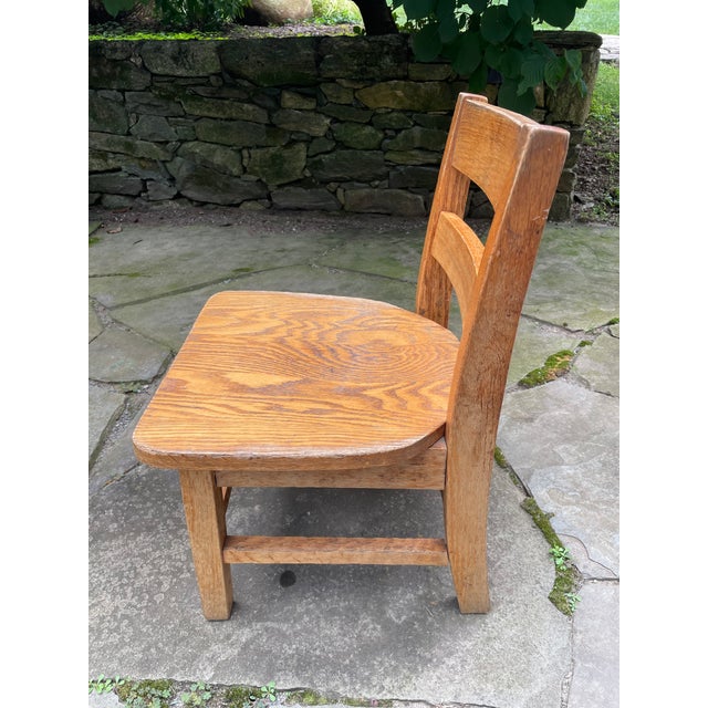 椅子 Vintage School chair Netherlands oak Vintage School chair Netherlands oak