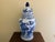 Monumental Blue and White Chinoiserie Porcelain Ginger Jar For Sale - Image 9 of 12