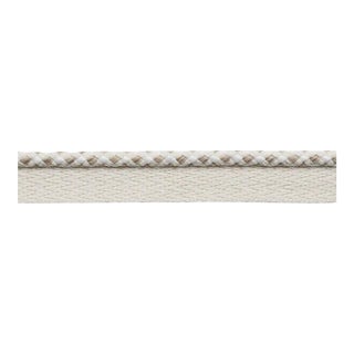 Schumacher Keaton Lip Cord Indoor & Outdoor in Ivory For Sale