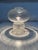 Clear Frosted Glass Table Lamp from Glashütte Süssmuth Leuchten, Germany, 1960s For Sale - Image 16 of 18