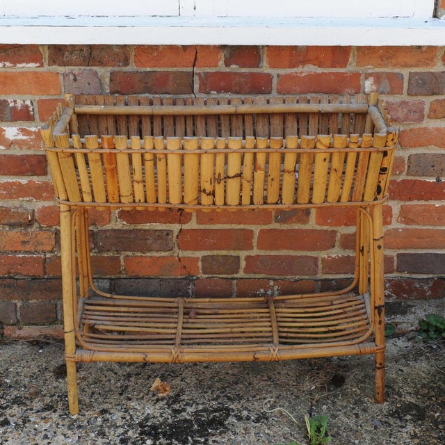 Add a touch of vintage bohemian elegance to your home or garden with this charming French mid-century jardini&egrave;re....