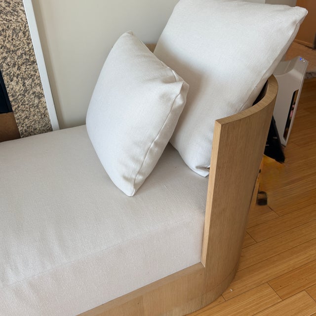 Wood Restoration Hardware Corta Daybed For Sale - Image 7 of 8