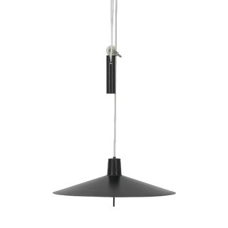 Metal Pendant Light with Counterweight For Sale