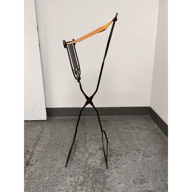 Wrought Iron Book + Music Stand, Antique For Sale - Image 4 of 12
