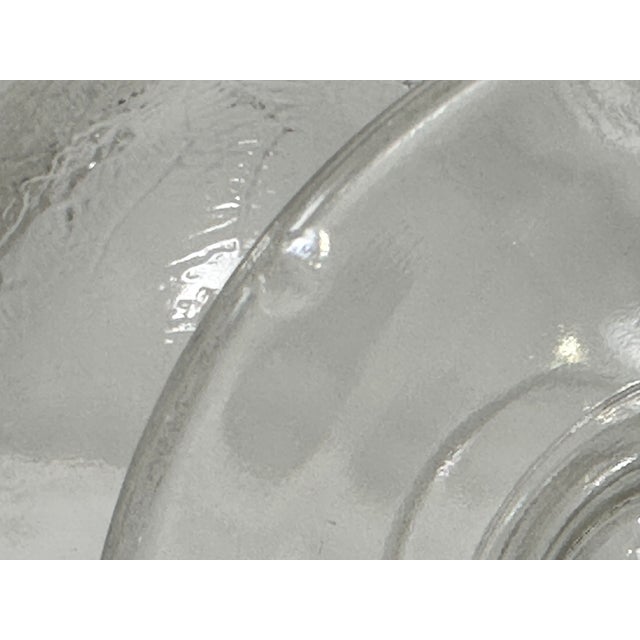 Transparent Circa 1879 Antique Eapg Dithridge "Owl on a Branch" Footed Mugs- Set of 3 For Sale - Image 8 of 8