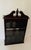 Traditional 20th Century Small Mahogany Wall Vitrine Curio For Sale - Image 3 of 3