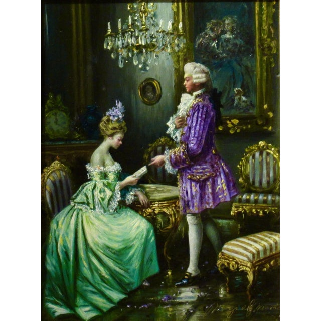 Late 20th Century Miguel Montaner The Letter, c.1970 For Sale - Image 5 of 12