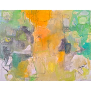 Trixie Pitts "Heading West" Abstract Painting For Sale