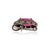 Designer 14.6 Ct Oval Ruby, Emerald & Diamond Ornate Medallion Brooch Pendant For Sale - Image 9 of 14