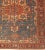 Late 19th Century Antique Persian Serapi Handmade Light Blue, Ivory & Rusty Red Rug For Sale - Image 5 of 12