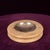 Round Italian Travertine Ashtray with Removable Metal Dish, 1970 For Sale - Image 9 of 12