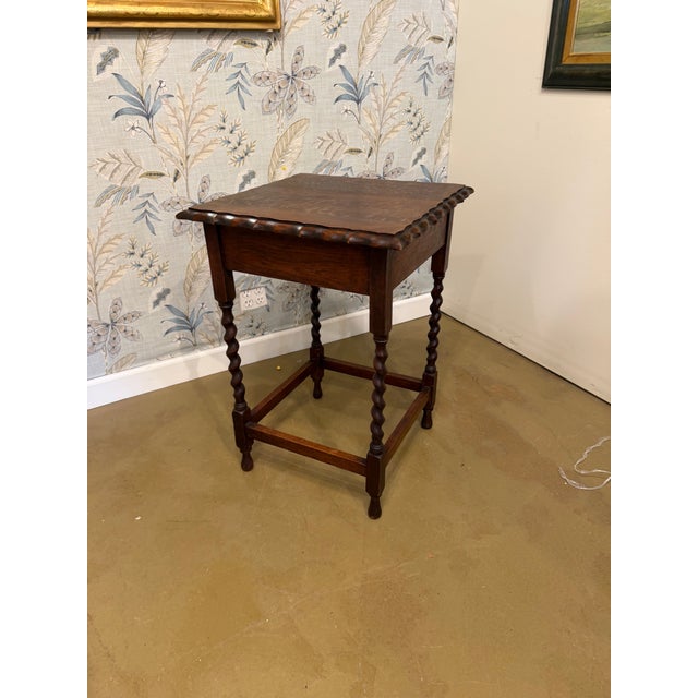 Wood 19th Century English Side Table For Sale - Image 7 of 8