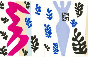 1983 MoMA Edition Matisse Jazz Lithograph "Le Lanceur De Couteaux" the Knife Thrower