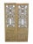 This intricate 2 panel screens can be excellent widow or wall decoration arts. The latticed screen allows air to circulate...
